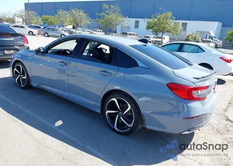 2022 Honda Accord Hybrid Sport from USA, damaged, VIN 1HGCV3F22NA027079